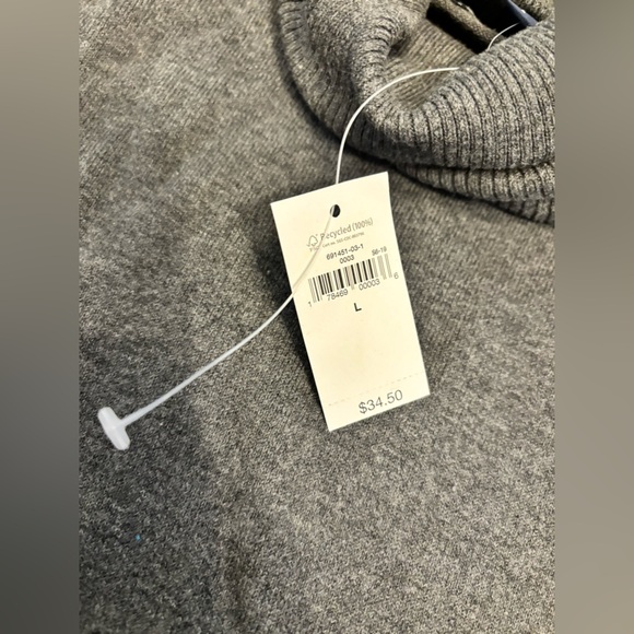 Gray ultra Fine Turtleneck Sweater NWT - Picture 2 of 4